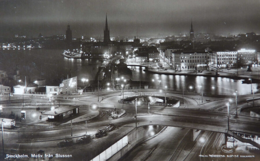 Památka na koncert ve Stockholmu 1948