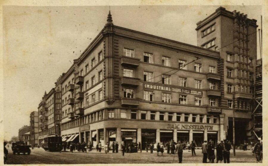 Nesselrothovy obytné domy na ulici 28. října, realizace 1927-1928.